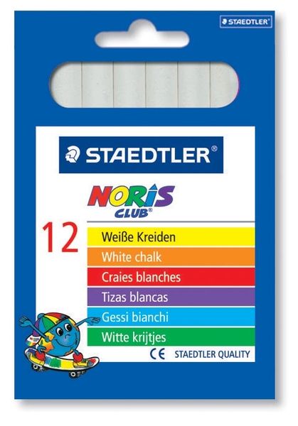 Staedtler White Chalk - 12 Pieces