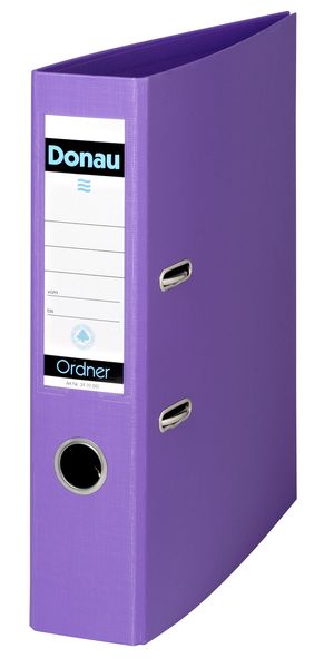 Donau Lever Arch File A4 75mm - Violet
