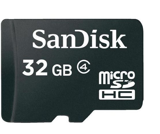 SanDisk Mobile Class 4 Micro SD Memory Card - 32GB