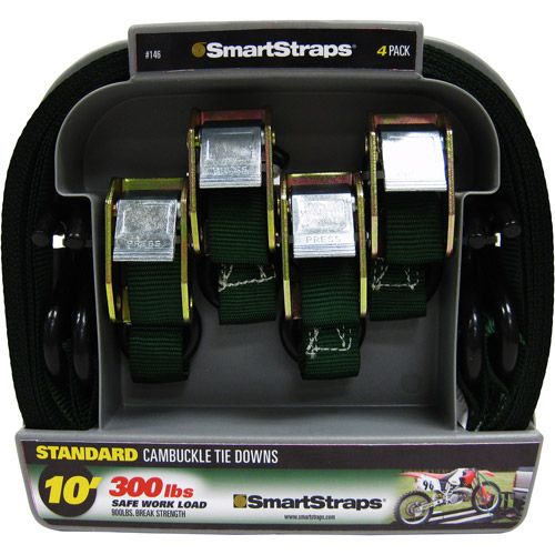 SmartStraps - 2m Cambuckle - Green - 4 Pack