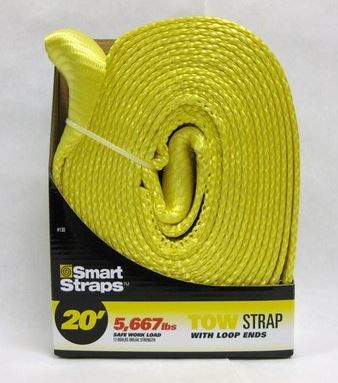 Smart Straps - Tow Strap With Loop Ends