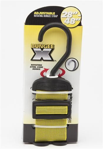 SmartStraps - 70cm x 120cm Bungee X Cord - Yellow - 1 Per Pack