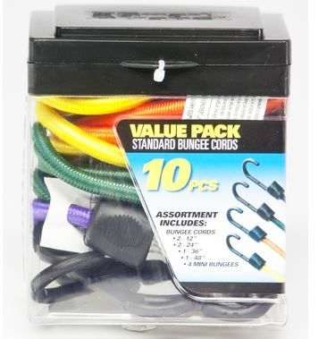 SmartStraps - Standard Bungee Cords - Set of 10