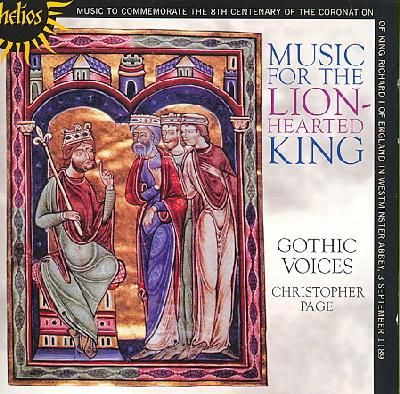 English Composers - Music For The Lion-Hearted King (CD)