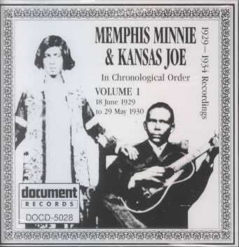 Memphis Minnie &amp; Kansas Joe Volume 1 - (Import CD)