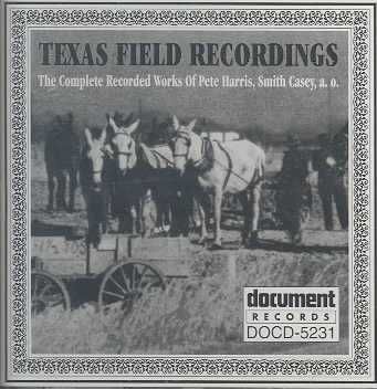 Texas Field Recordings - (Import CD)