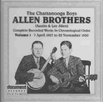 Allen Brothers Vol.01 1927-1930 - (Import CD)