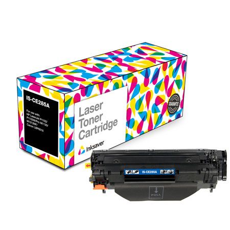 Inksaver Compatible Black Toner Cartridge Replacement for HP 85A (CE285A)