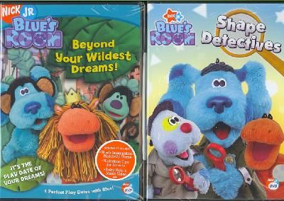 Blue's Clues: Blue's Room Shape Detectives/Beyond Your Wildest Dreams - (Region 1 Import DVD)