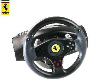 Thrustmaster - Ferrari Challenge Force Feedback Racing Wheel (PS2)