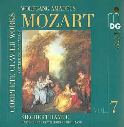 Mozart:Complete Clavier Works Vol 7 - (Import CD)