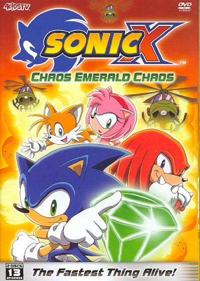 Sonic X:Chaos Emerald Saga - (Region 1 Import DVD)