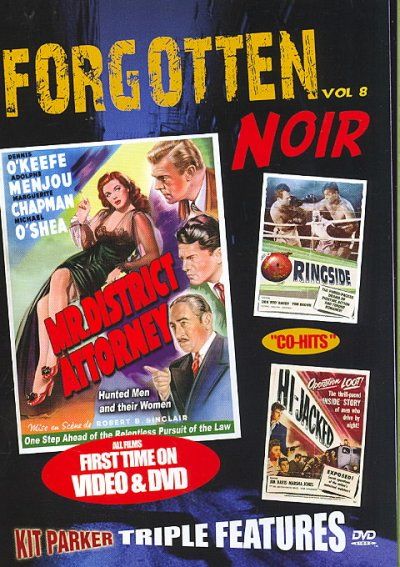 Forgotten Noir Triple Feature:Vol 8 - (Region 1 Import DVD)