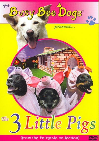 Busy Bee Dogs Present the 3 Little Pi - (Region 1 Import DVD)