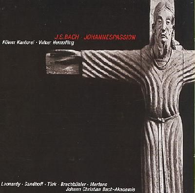 St. John Passion (Hempfling, Kolner Kantorei Soloists) (CD / Album)