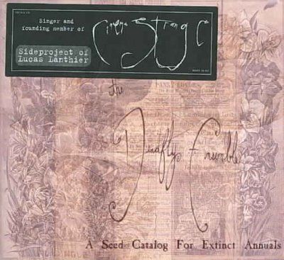 A Seed Catalog for Extinct Annuals (CD / Album)