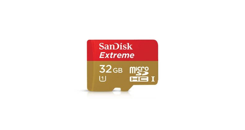 SanDisk 32GB Extreme MicroSD UHS-1 Card
