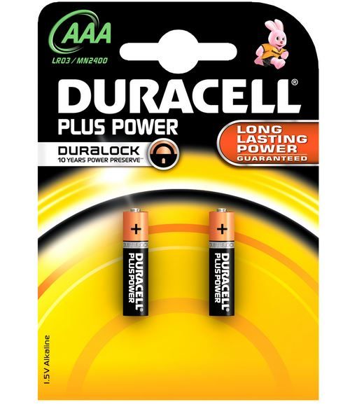 Duracell AAA Power Plus Alkaline Batteries