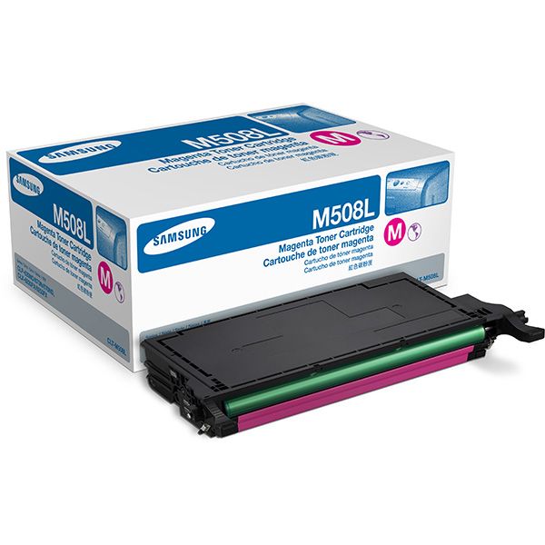 SAMSUNG CLT-M508L MAGENTA TONER CARTRIDGE