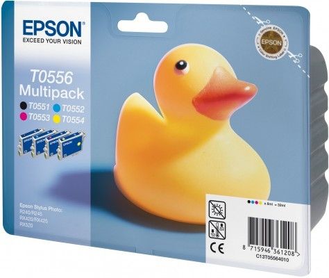 Epson T0556 Ink Cartridges Multipack