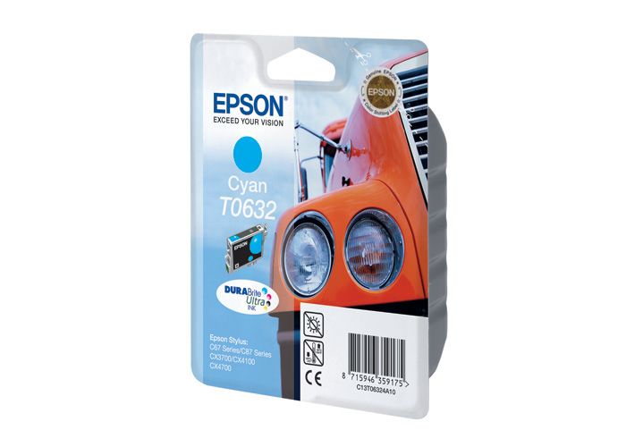 Epson T0632 Cyan Ink Cartridge (Truck)