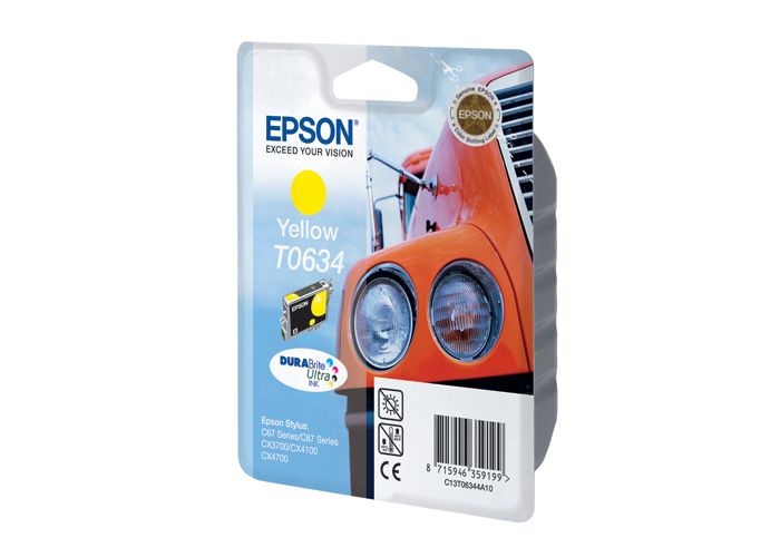 Epson T0634 Yellow Ink Cartridge (Truck)