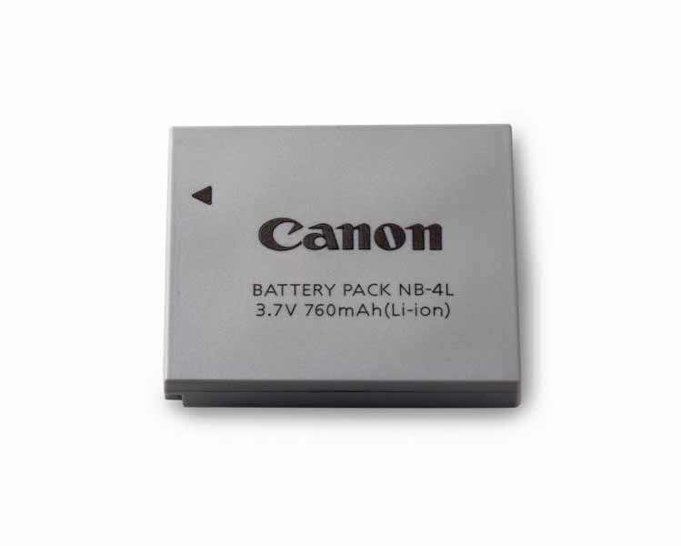 Canon NB-4L Li ion Battery