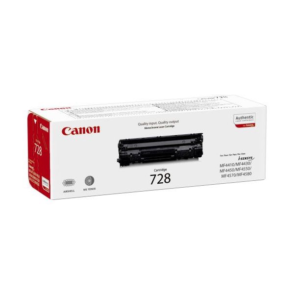 Canon 728 Black Laser Toner Cartridge