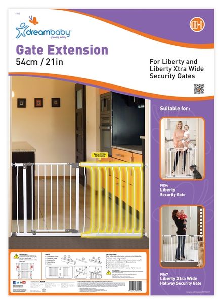 Dreambaby - 54cm Gate Extention - F1955