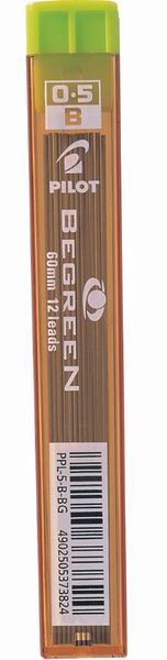 Pilot Begreen Pencil Leads - B 0.5mm