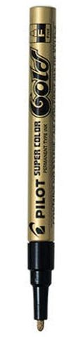 Pilot Super Colour Fine Paint Marker - Gold