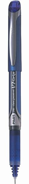 Pilot Hi-Tecpoint Grip V7 Medium Pen - Blue