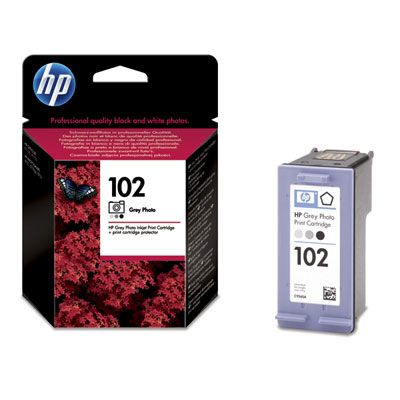 HP 102 Grey Photo Inkjet Print Cartridge