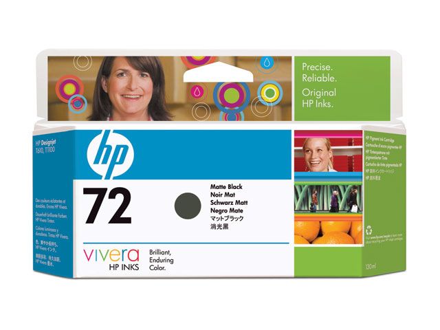 HP # 72 130ml Matte Black Ink Cartridge