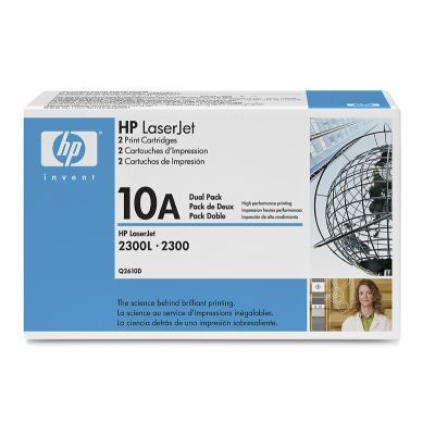 HP # 10A DUAL PACK BLACK TONER CARTRIDGE