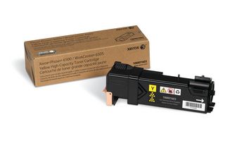 Xerox Phaser 6500 Yellow High Capacity Laser Toner Cartridge (106R01603)
