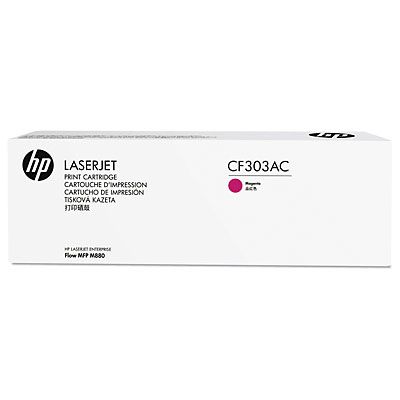 HP CF303AC Magenta Contract Original LaserJet Toner Cartridge with Smart Printing Technology
