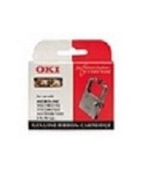 OKI High quality black ribbon cartridge ML 6300 Flatbed, NON-EU