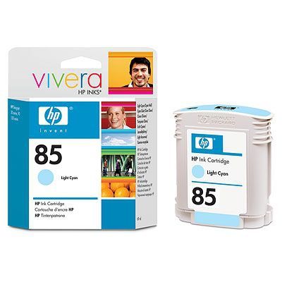 HP # 85 Ink Cartridge Light Cyan (69ml)