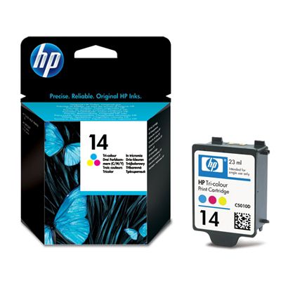 HP NO 14 TRI COLOUR INK CARTRIDGE