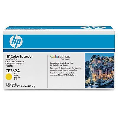 HP Color LaserJet CE262A Yellow Print Cartridge