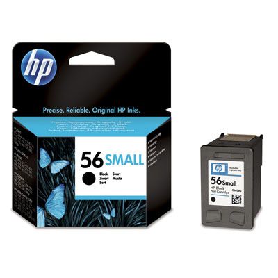HP # 56 Small Black Inkjet Print Cartridge Blister Pack