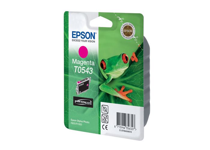 Epson T0543 Magenta UltraChrome Ink Cartridge (Frog)