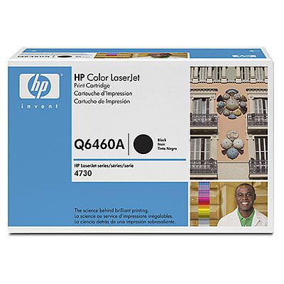 HP Color LaserJet Q6460A Black Print Cartridge