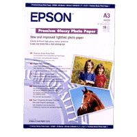 Epson Premium Glossy A3 Photo Paper (20 Sheets)