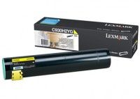 Lexmark C935 Yellow High Yield Toner Cartridge, 24K