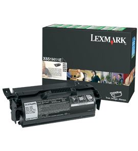 LEXMARK X651 / X652 / X654 / X656 / X658 High Yield Return Program Print Cartridge