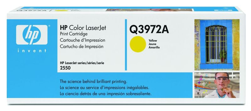 HP # 123A YELLOW TONER CARTRIDGE