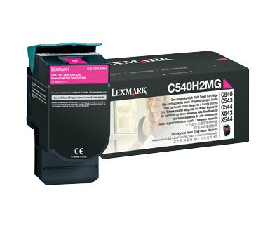 LEXMARK C54X / X54X Magenta High Yield Toner Cartridge - 2 000 pgs