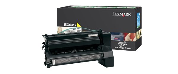 LEXMARK C752 / C760 / C762 Yellow Return Program Cartridge - 6 000 pgs